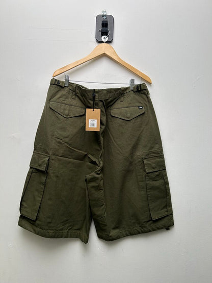 New Stussy Olive Cargo Short sz.36
