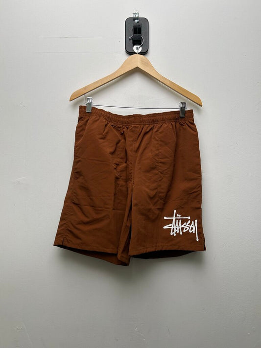 New Stussy Tortoise Brown Water Short sz.M