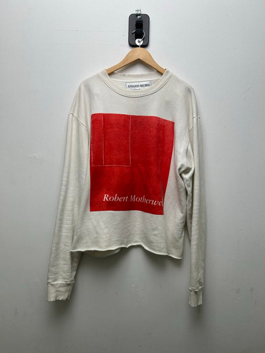Preowned ERD Robert White Red Crewnneck Size XL