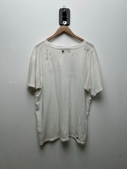 Preowned ERD White Classic Logo Tere Size Large