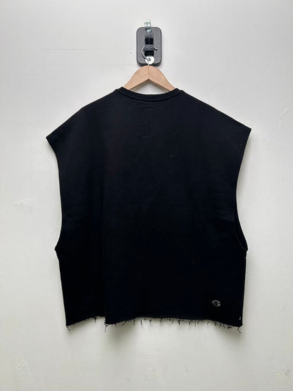 Preowned Rick Owens Champion Cutoff Tee Size XL