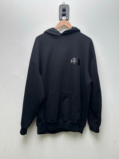 Preowned Balenciaga Black Tape Hoodie Size XL