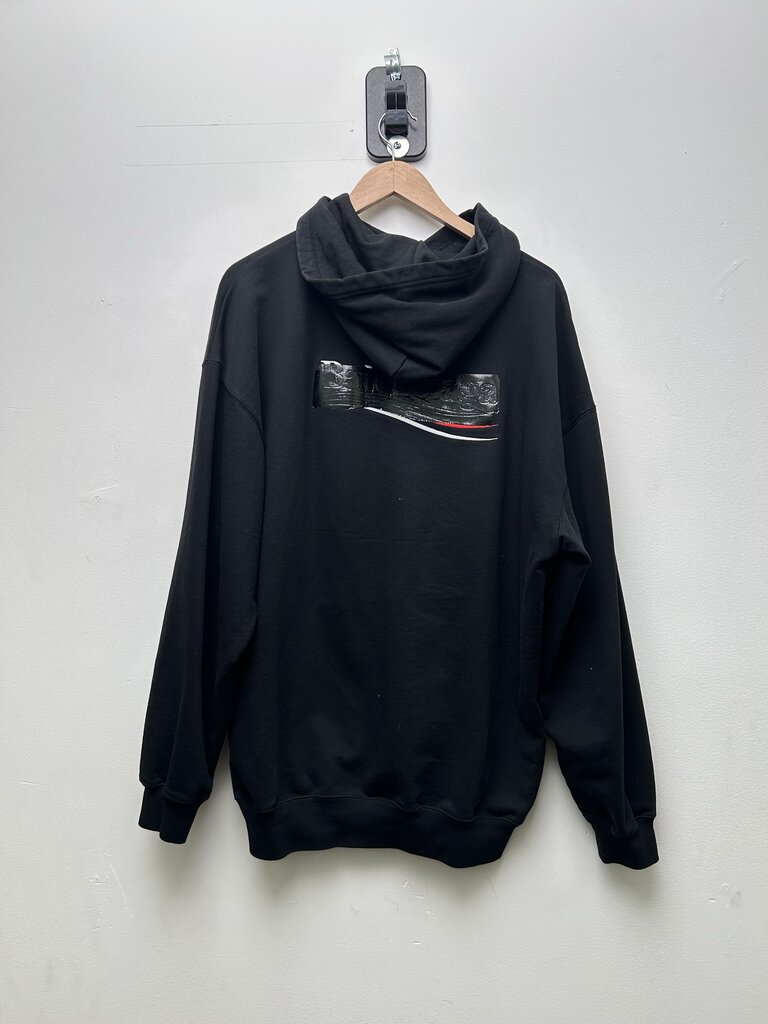 Preowned Balenciaga Black Tape Hoodie Size XL