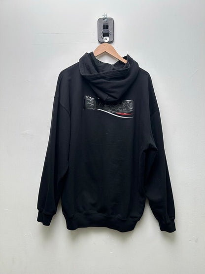 Preowned Balenciaga Black Tape Hoodie Size XL