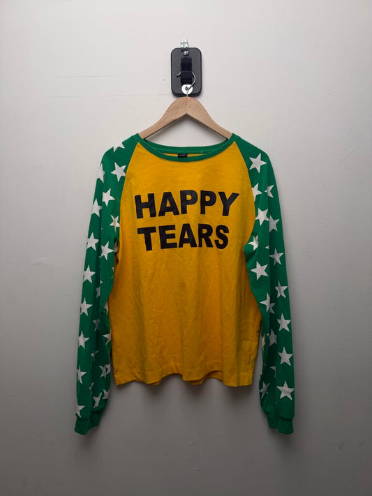 Preownee Happy Tears Long Sleeve Size Large