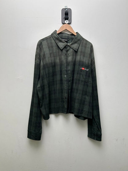 Preowned Gv Gallery green Flannel Size Medium