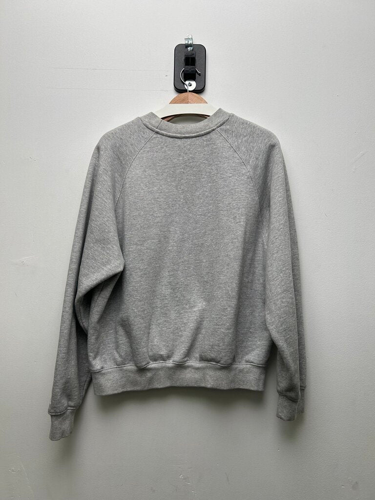 Preowned Seventy Four Grey Crewneck Size Small;