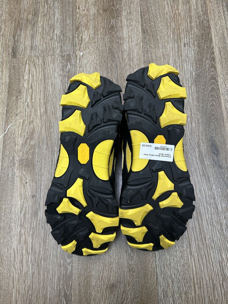 Preowned Sicko Hiking Shoe Yellow Sz.10