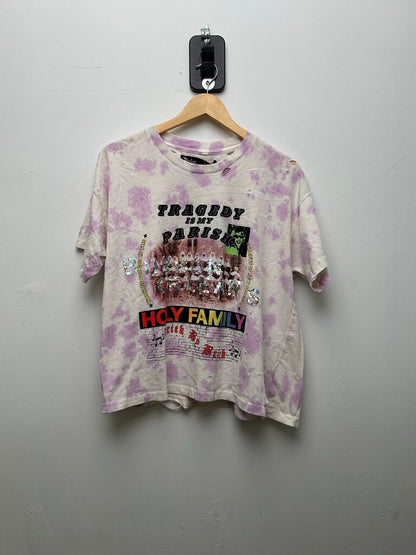 New Paly Tragedy Is My Parish Tie Dye Tee sz.S