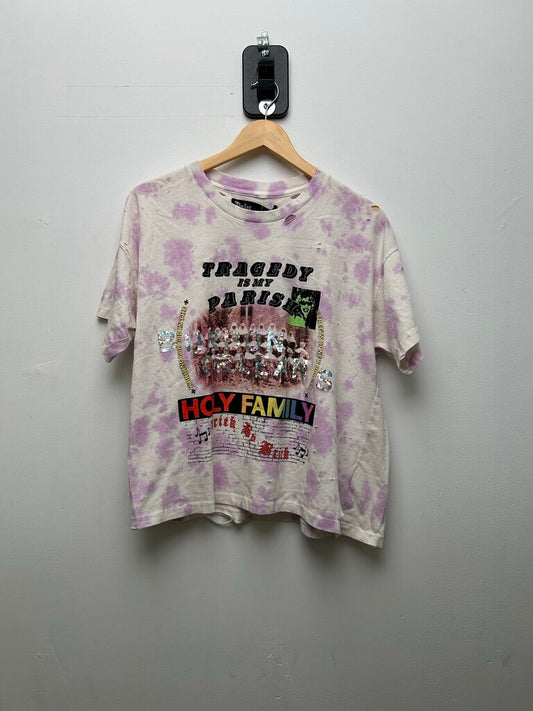 New Paly Tragedy Is My Parish Tie Dye Tee sz.S