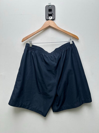 Preowned Louis Vuitton Navy Monogram Swim Shorts Sz.XL