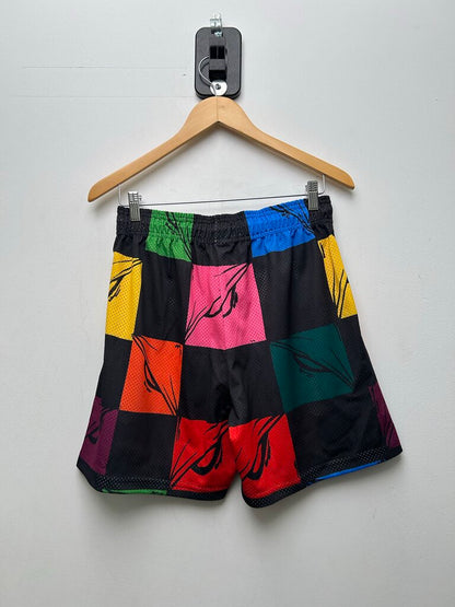 New Matty Boy Multi Color Black EE Eric Emanuel Shorts Sz.Medium