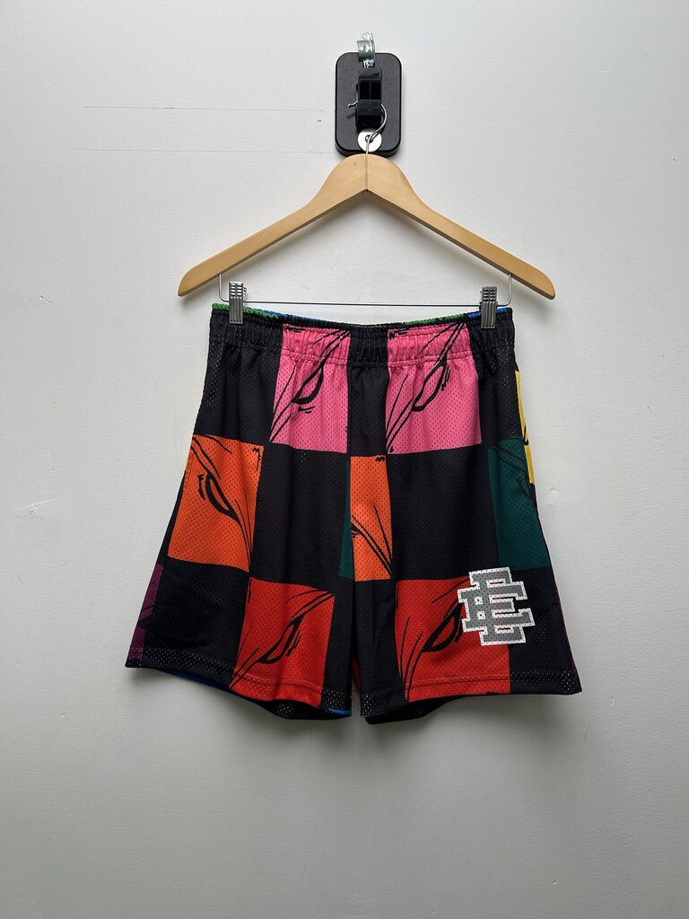 New Matty Boy Multi Color Black EE Eric Emanuel Shorts Sz.Medium
