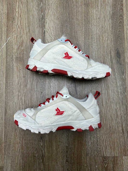 Prowned Sicko Hiking 424 White Pony Hair Sz 8