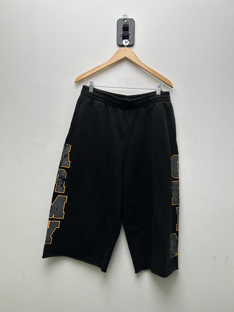 New HMDd Black Army Sweatshorts Size XS
