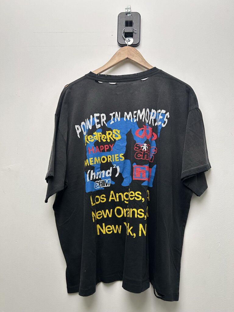 New HMDd World Tour Black Tee Size Medium