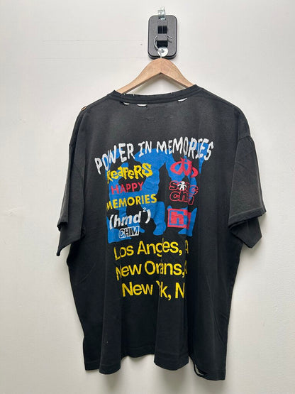 New HMDd World Tour Black Tee Size Medium
