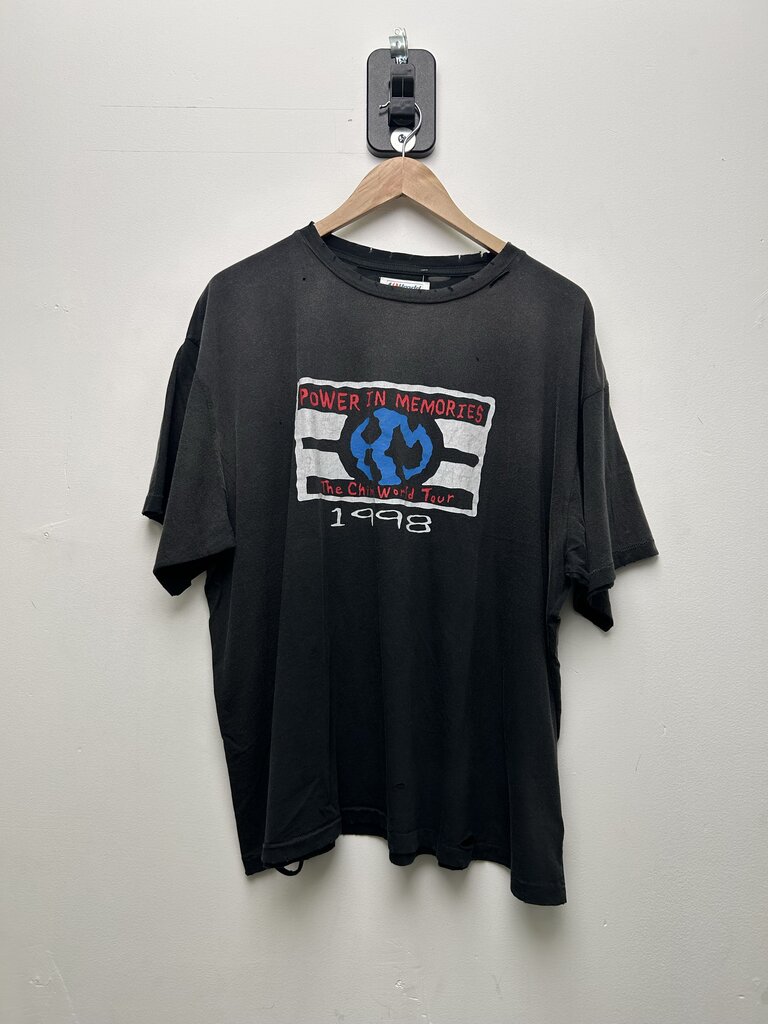 New HMDd World Tour Black Tee Size Medium