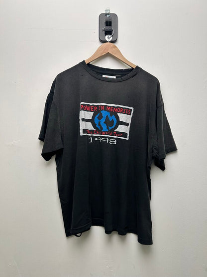 New HMDd World Tour Black Tee Size Medium