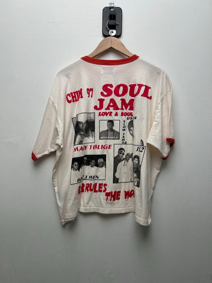 New HMDD R&B Ringer Tee Size Medium