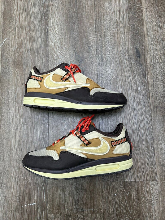 Preowned Travis Scott Air Max 1 Cactus Jack Baroque Brown sz.9