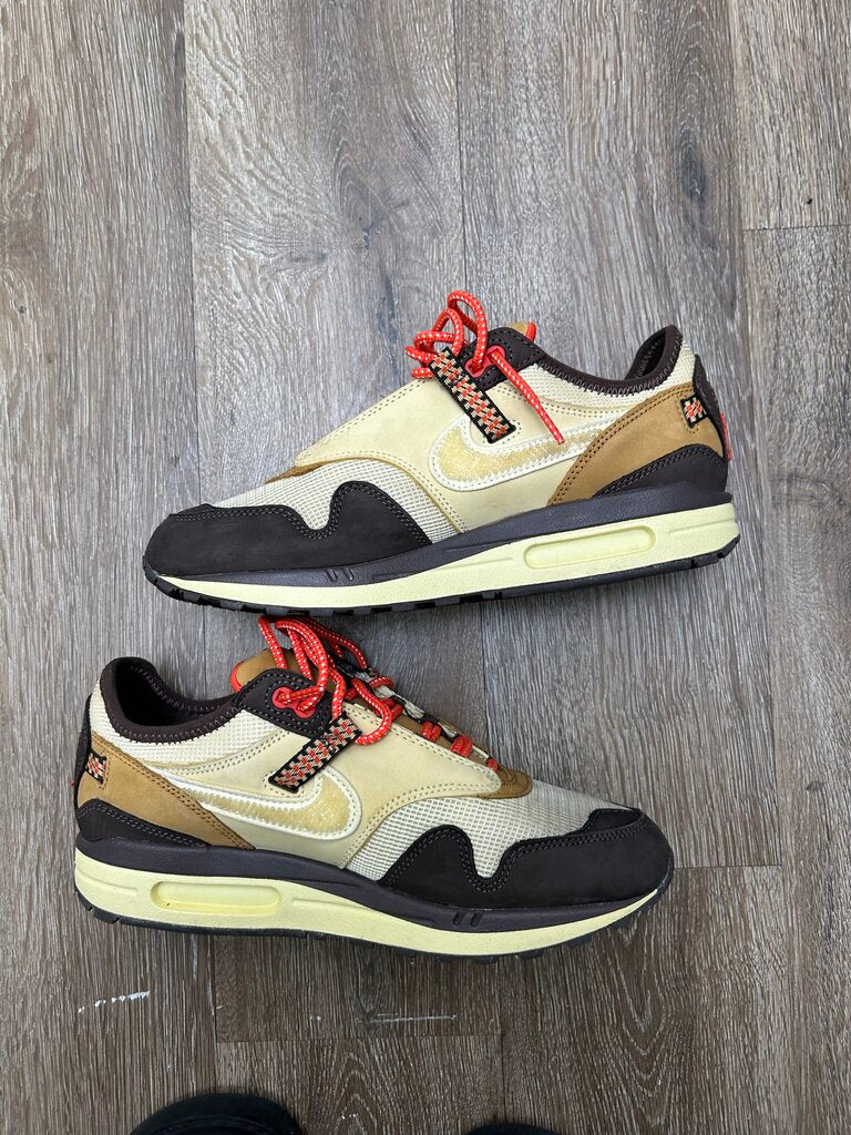 Preowned Travis Scott Air Max 1 Cactus Jack Baroque Brown sz.9
