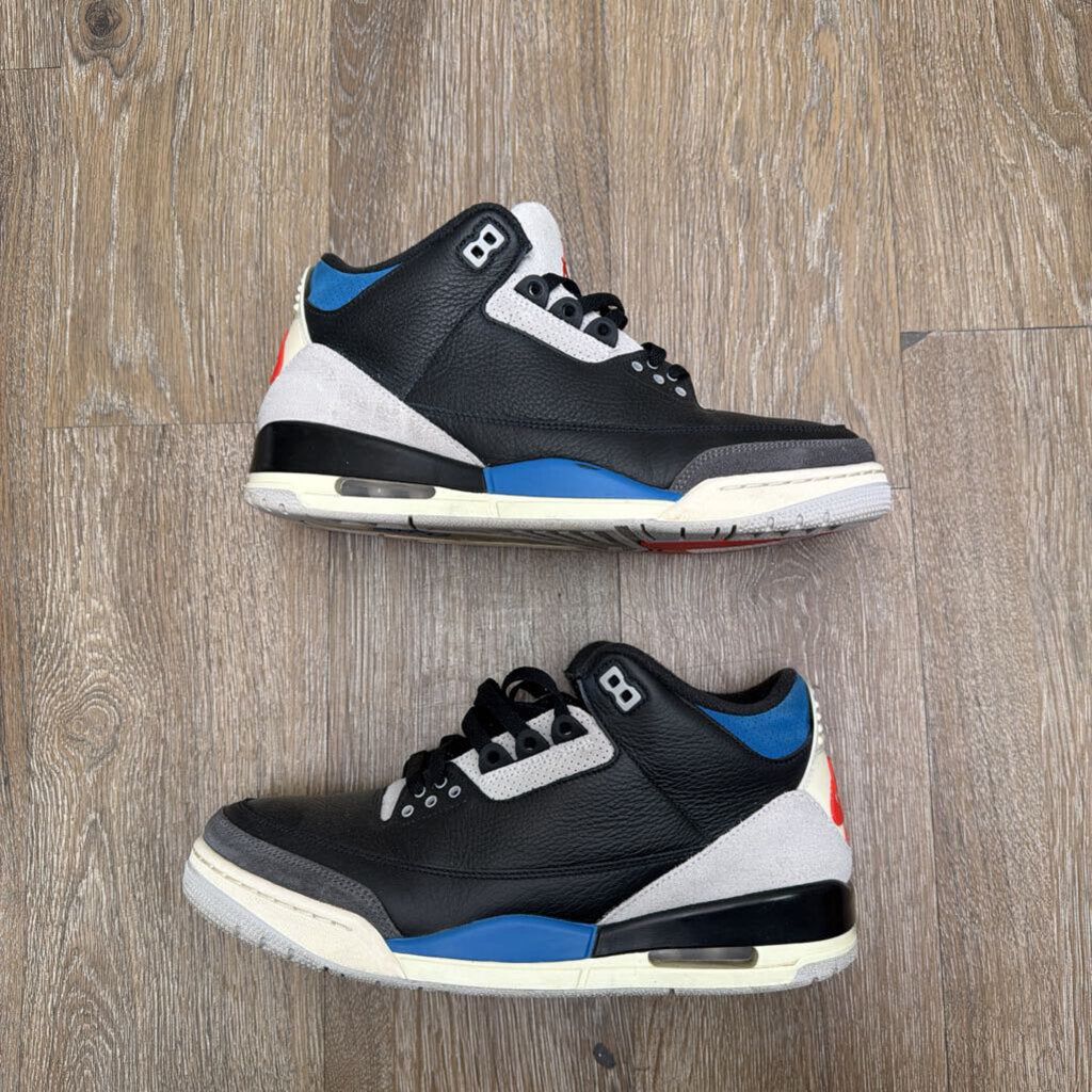 Preowned Jordan 3 rare Air Size 10.5 (No Box)