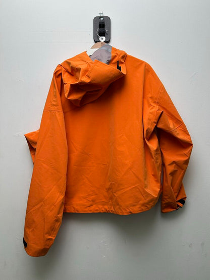 Preowned Gv Gallery Orange Rain Jacket Size Medium