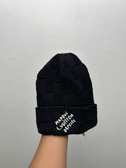 Preowned Louis Vuitton Knit Black Beanie