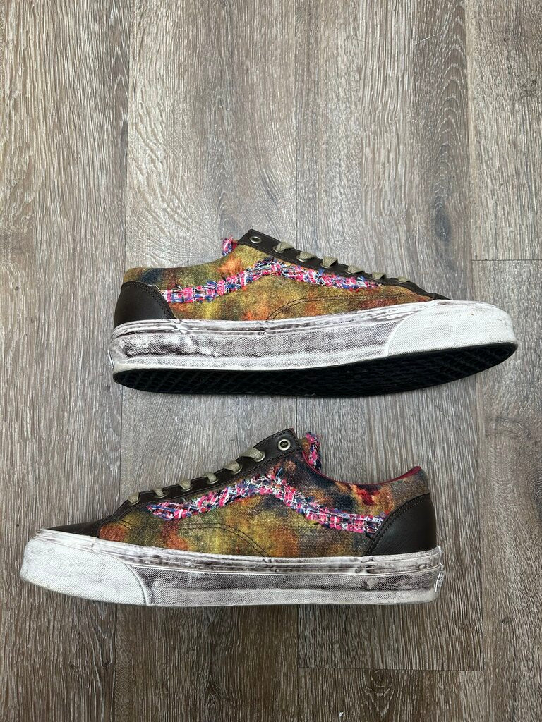 Preowned Vans Souvenir Brown Olive Sz.11.5