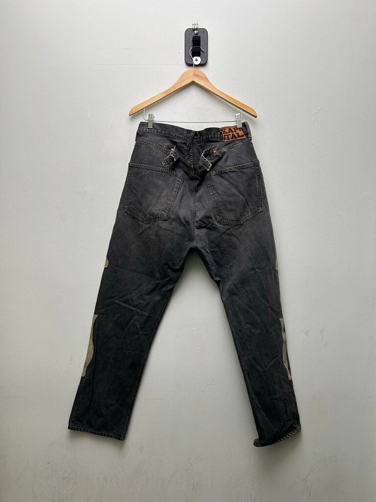 New Kapital Grey Bone Denim Sz.38