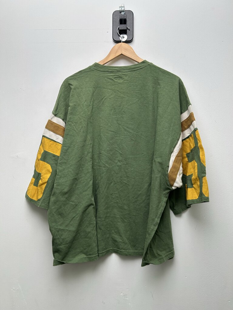 Preowned Kapital Smiley Green Stripe Tee Sz.3