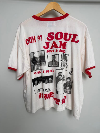 HMDD R&B Ringer Tee Sz. M