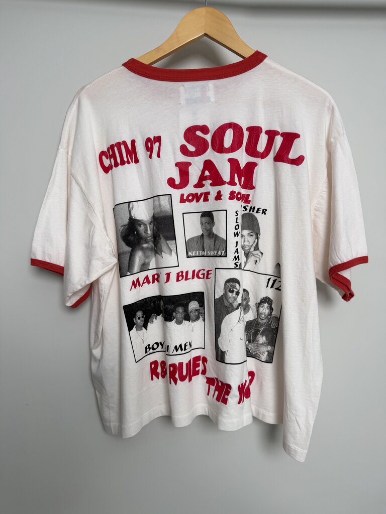 HMDD R&B Ringer Tee Sz. XL