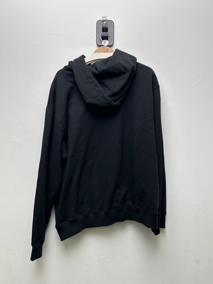 Preowned Celine Paris Black Blue Logo Hoodie Sz.XL