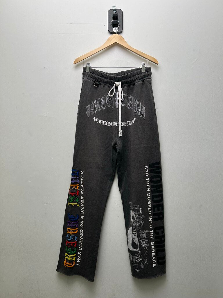 New Paly Treasure Island Grey Sweatpants Size Medium
