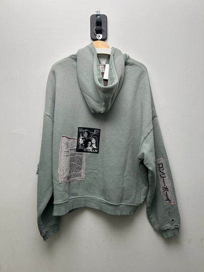 New Paly Motel Green Zip Size M/L