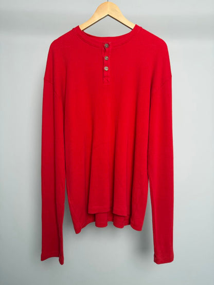 Preowned Chrome Heart Red Taco Logo Thermal size XL