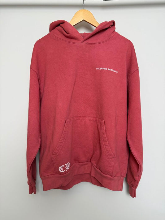 Preowned Chrome Heart CLB Red Hoodie size L