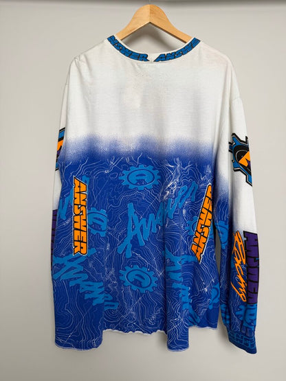 90s Moto Racing L/S size XL