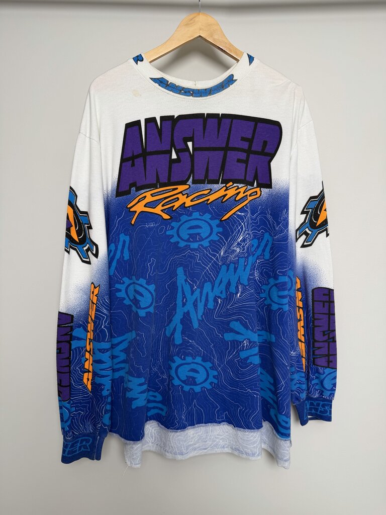 90s Moto Racing L/S size XL