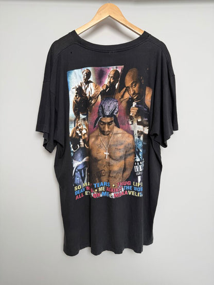 90s 2pac In Memory Rap Tee size 2XL