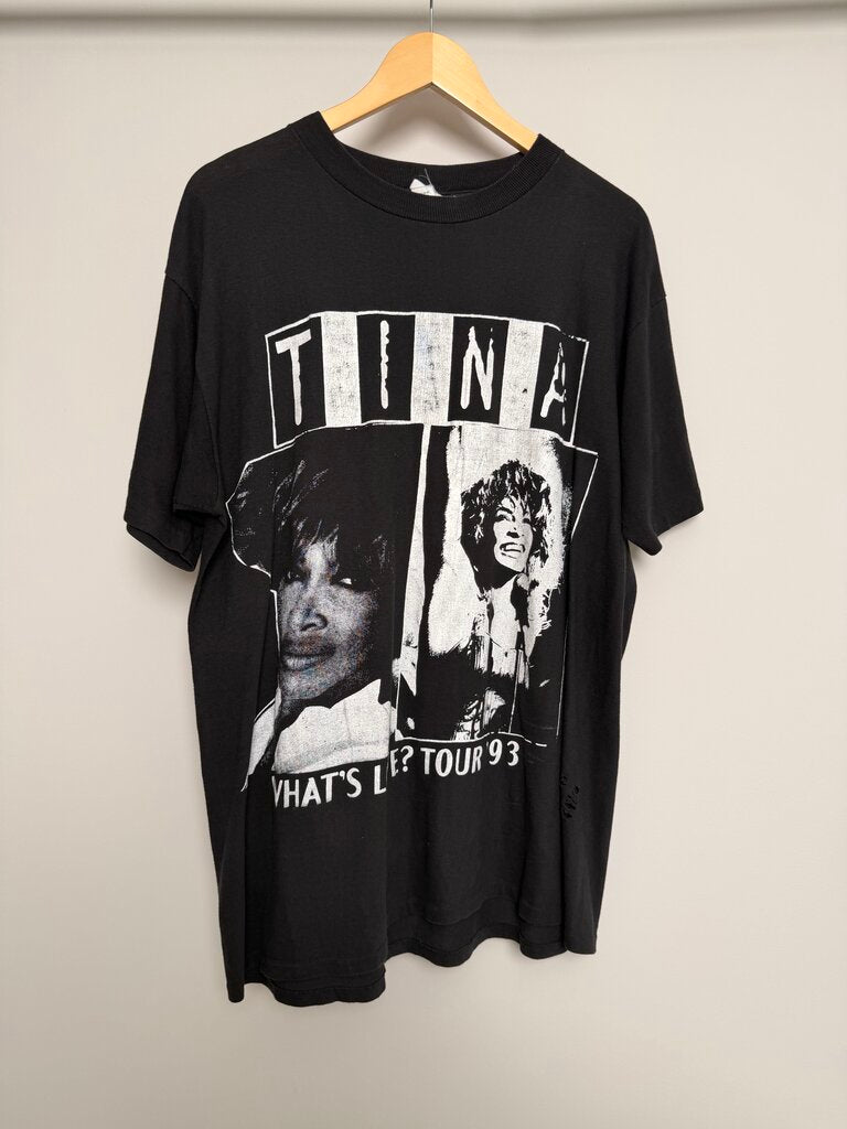 1993 Tina Turner What Love Tour Tee size XL
