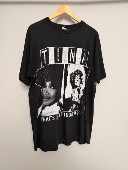 1993 Tina Turner What Love Tour Tee size XL