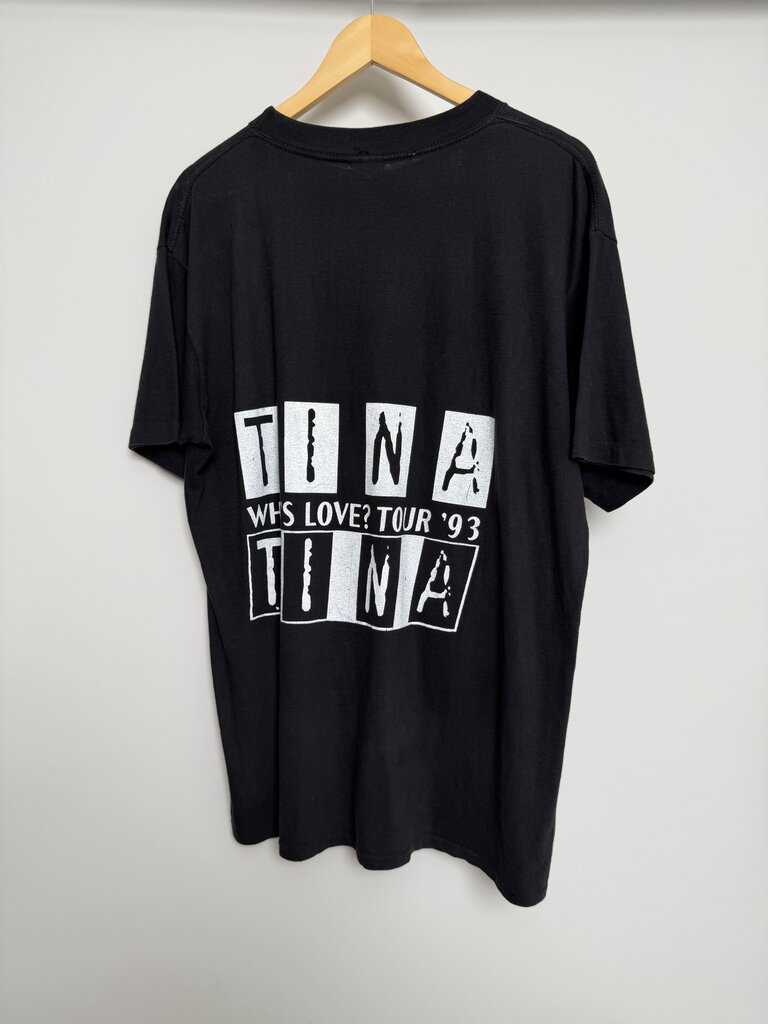 1993 Tina Turner What Love Tour Tee size XL