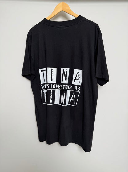 1993 Tina Turner What Love Tour Tee size XL