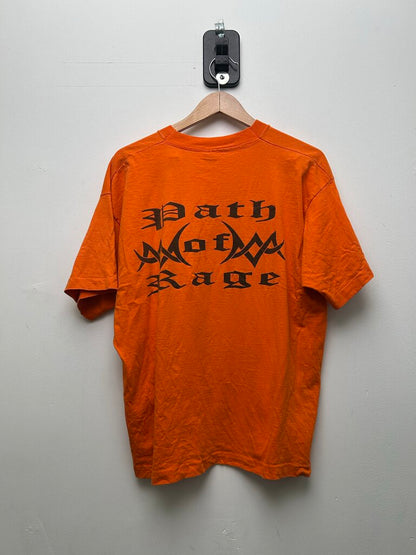 ECW TAZ Red Book Orange Tee Sz Xl