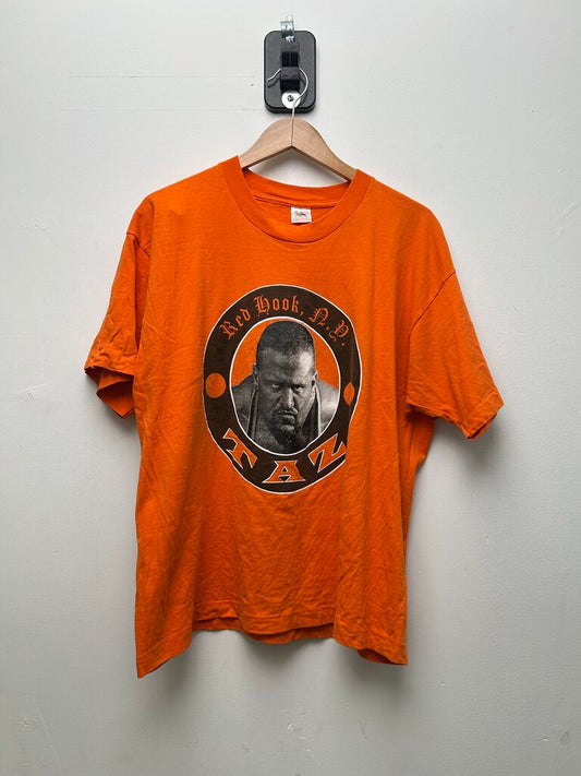 ECW TAZ Red Book Orange Tee Sz Xl