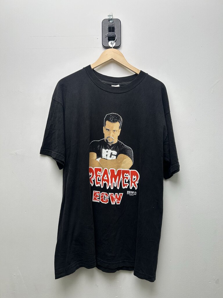 ECW Tommy Dreamer Innovator Of Violence Black Tee Sz XL