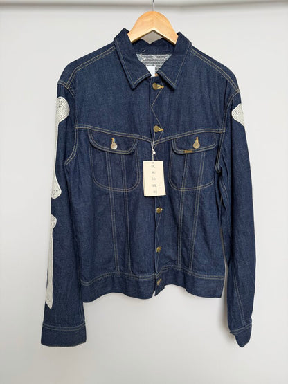 New Kapital Bone Raw Denim Jacket size 44(S/M)